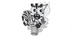 C121-001-01(00) Zebra Springer - Sit In
